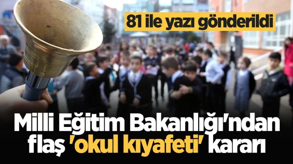 81 ile yazı gönderildi: Milli Eğitim Bakanlığı