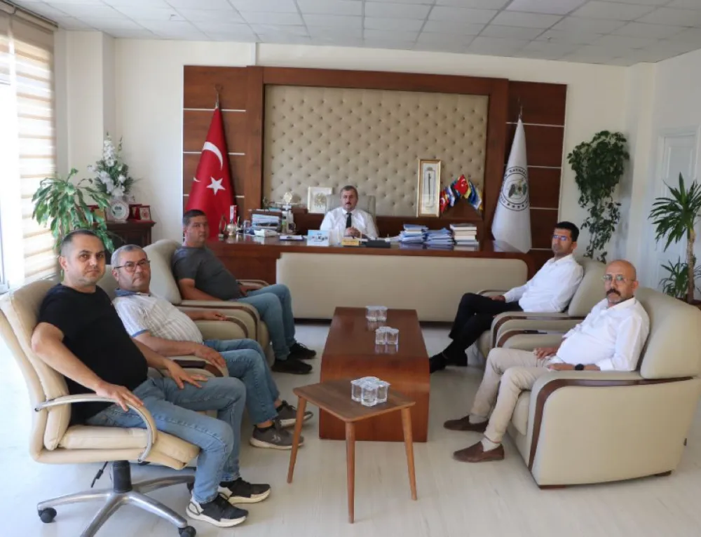 Başkan Yazgandan Başkan KEFLİ ye ziyaret