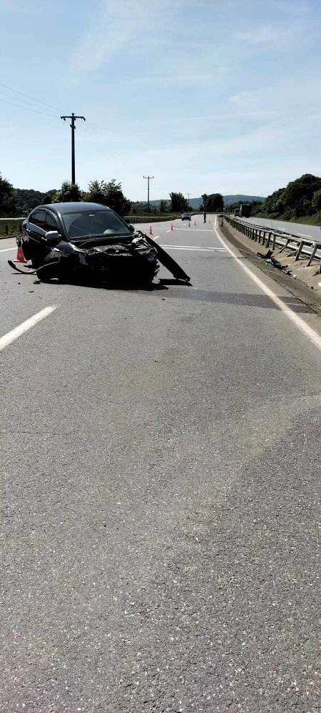 Kaynarca Adapazarı yolunda  Trafik Kazası