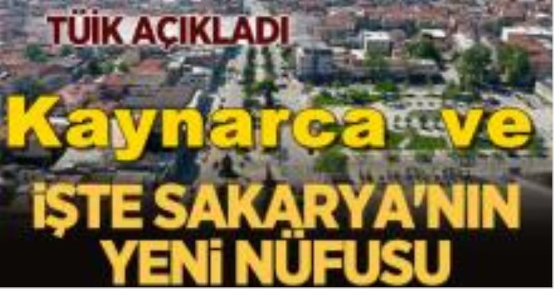 İşte Kaynarca`mızın Yeni Nüfusu