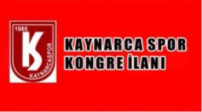 Kaynarcaspor Olağan Üstü Kongreye Gidiyor