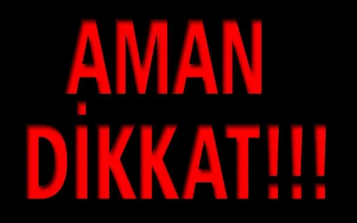 Aman Dikkat  Kaynarca Jandarmadan Özel Uyarı
