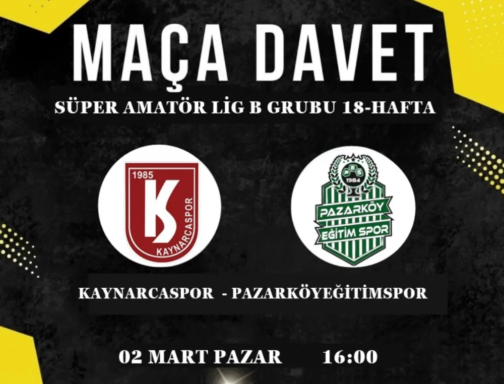 Kaynarcaspor bu maçı geçerse tarihinde ilk defa Bal ligi yolunda  Sümer Amatör playoffta!
