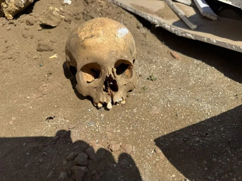 inşaat kazısında insan kafatası bulundu! Ekipler harekete geçti...