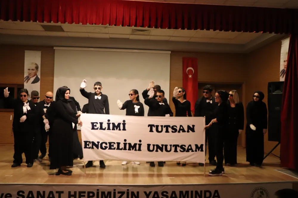 Harika Çocuklar,Özel eğitim öğrencilerinin farkındalık etkinliği yapıldı/Video Haber