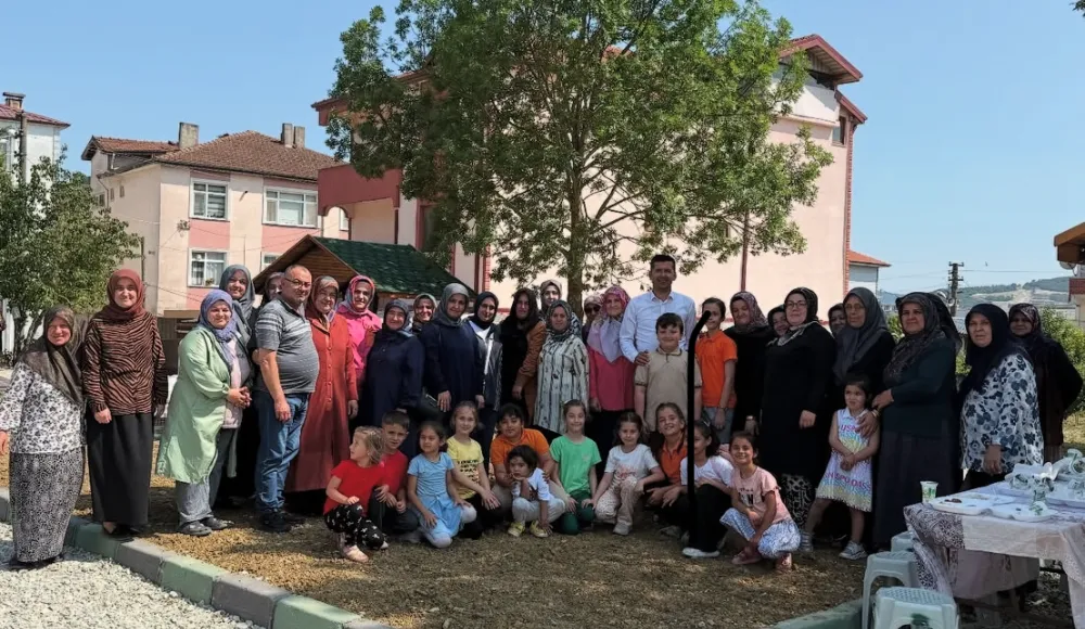 Mahalle halkından Biçer Park teşekkürü