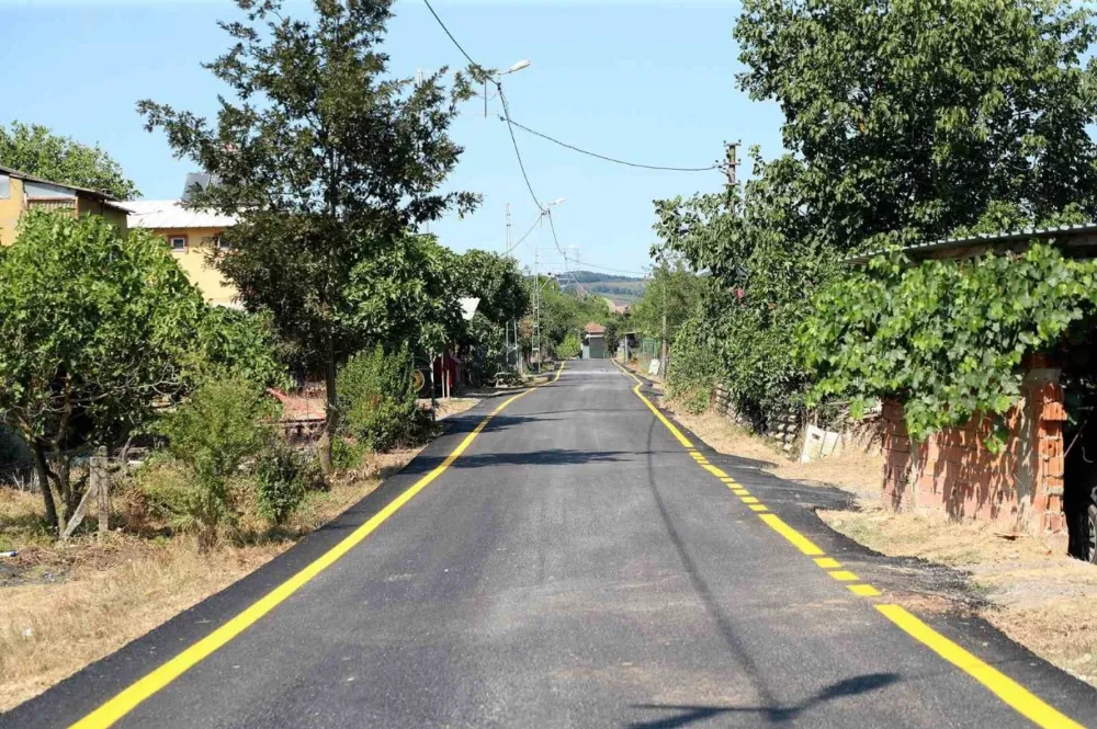Kaynarca da Sakarya Büyükşehir Belediyesi asfalt çalışmasını tamamladı